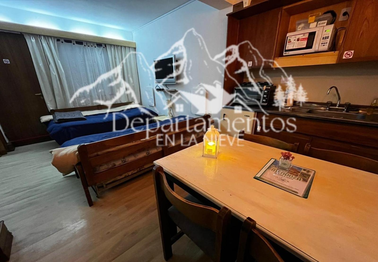 Hermoso Departamento Frente A Las Montanas Los Penitentes Exteriör bild